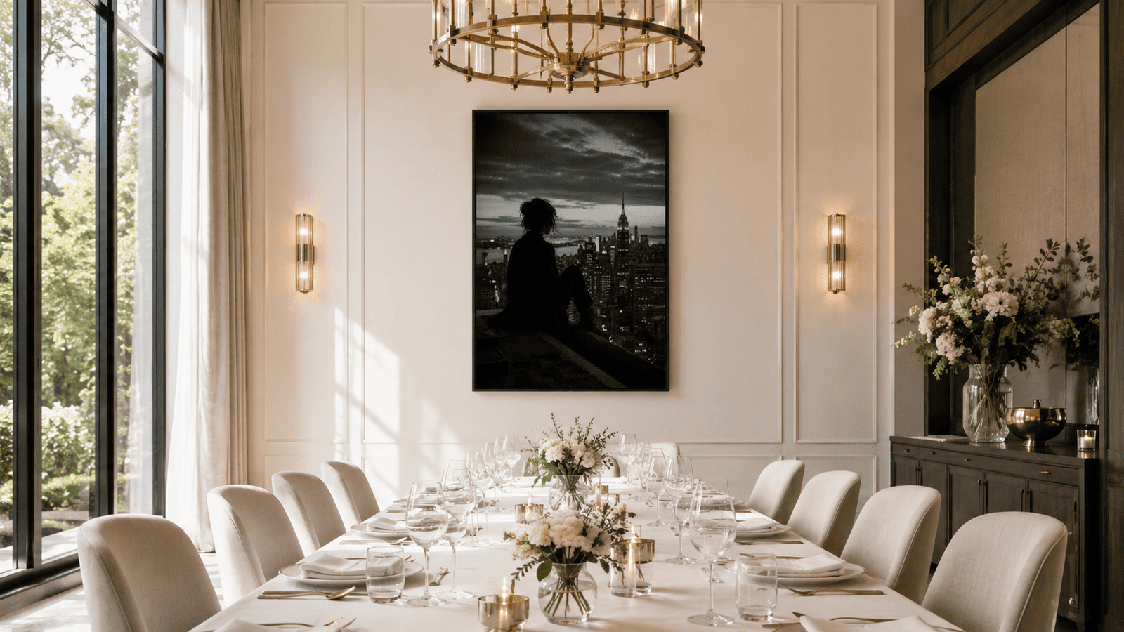 City Silhouette Wall Art - Image 12
