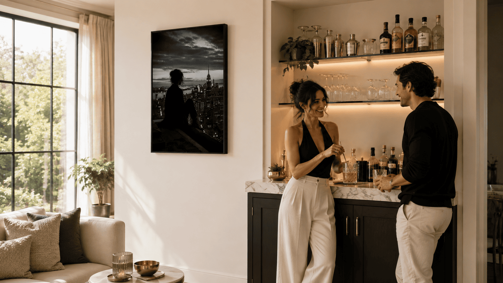 City Silhouette Wall Art - Image 13