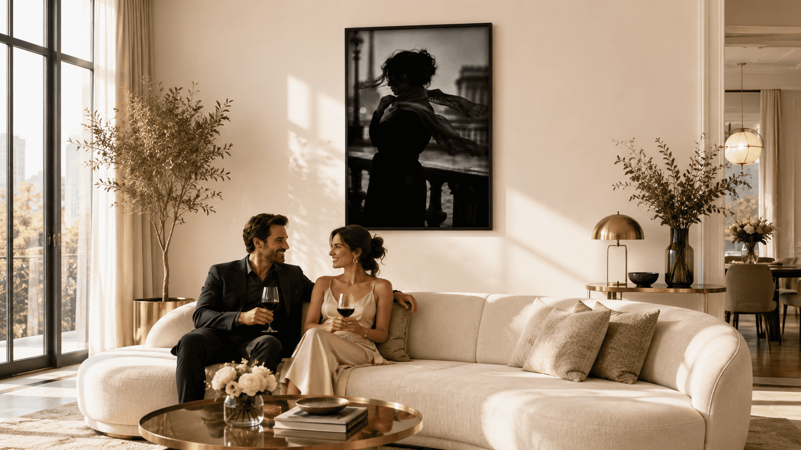 Windswept Silhouette Wall Art - Image 3