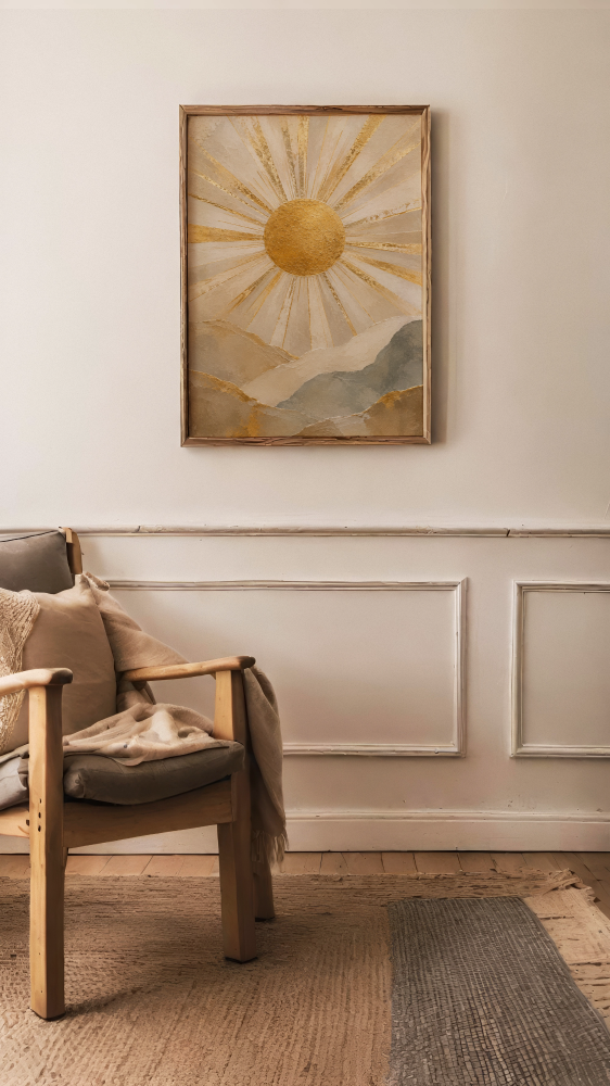 Radiant Sunrise Wall Art - Image 5
