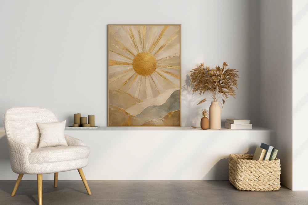Radiant Sunrise Wall Art - Image 11