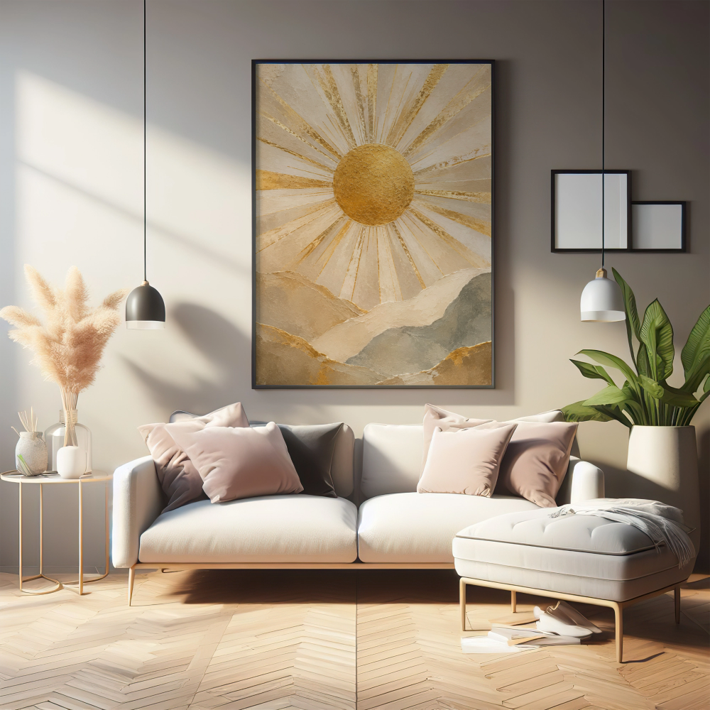 Radiant Sunrise Wall Art - Image 12