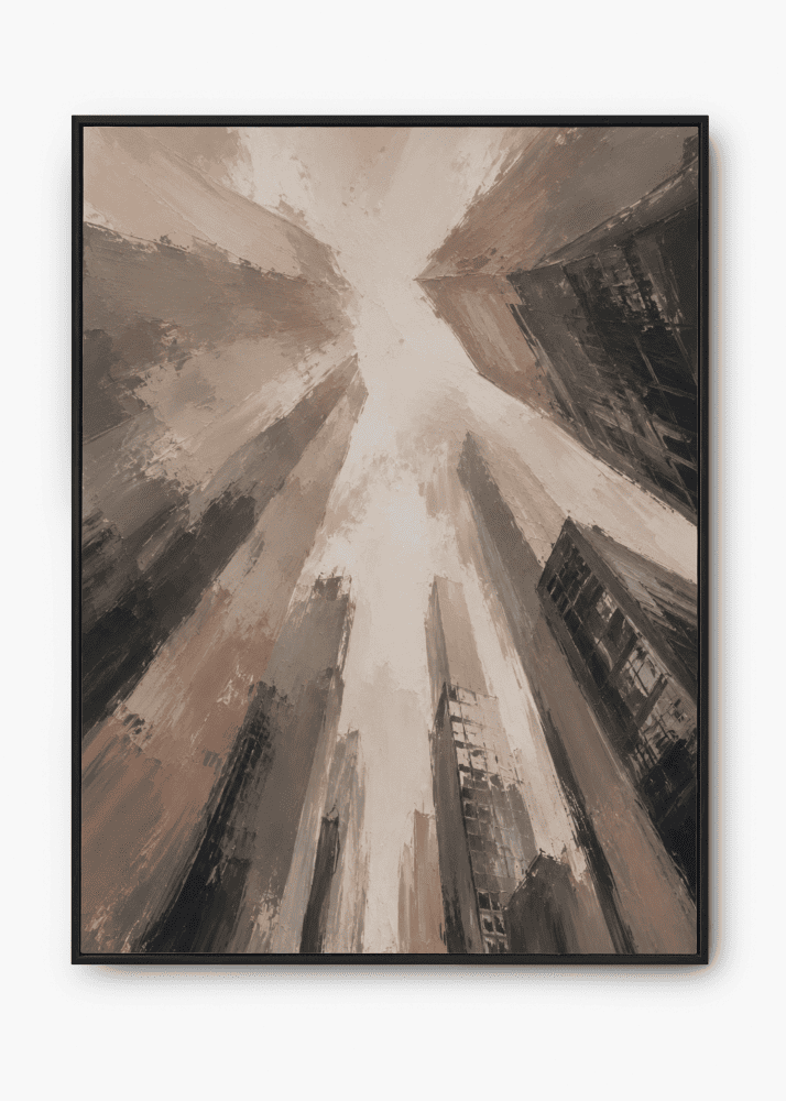 Urban Skyscraper Wall Art - Image 2