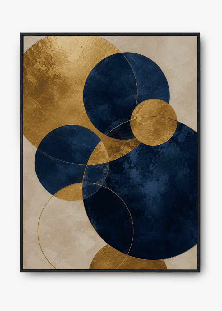 Golden Orbit Wall Art - Image 2