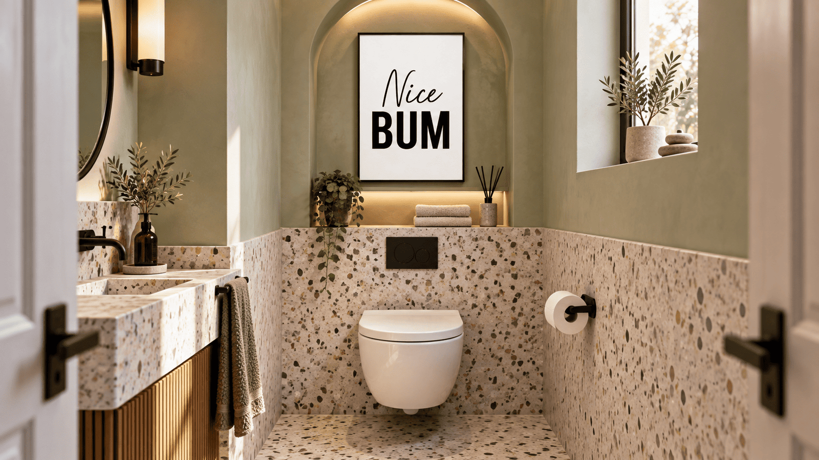 Nice Bum Wall Art - Image 3