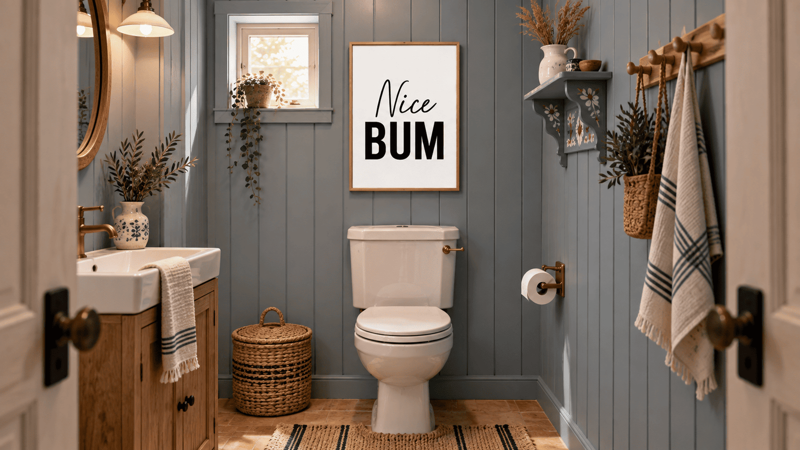 Nice Bum Wall Art - Image 2
