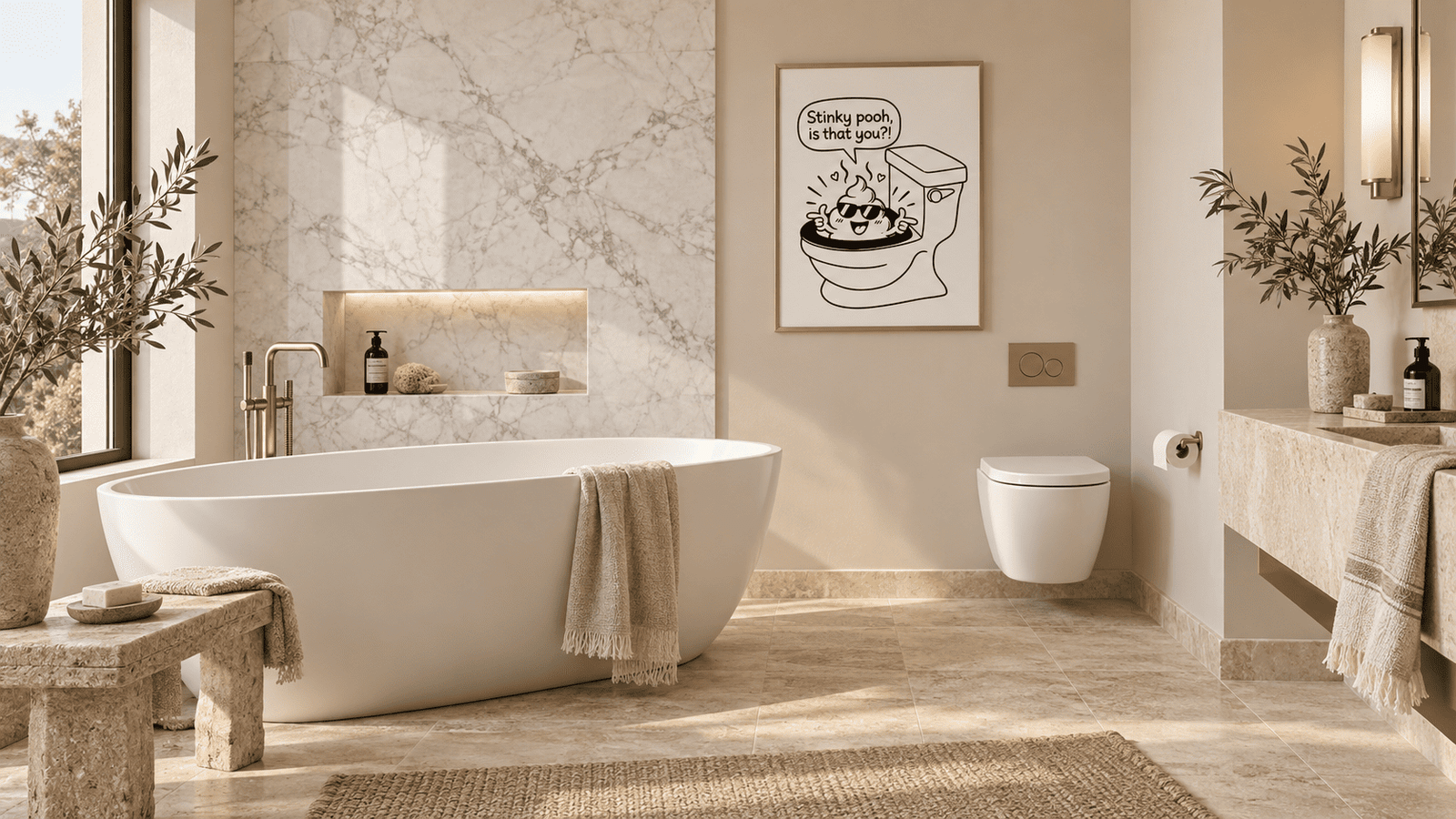 Stinky Pooh Is That You Wall Art - Image 2