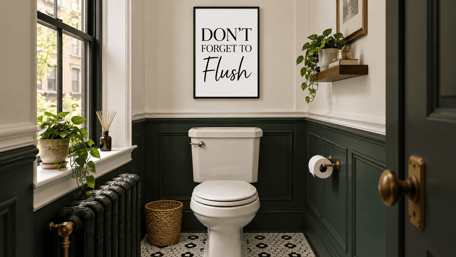 Don't Forget To Flush Wall Art - Image 10