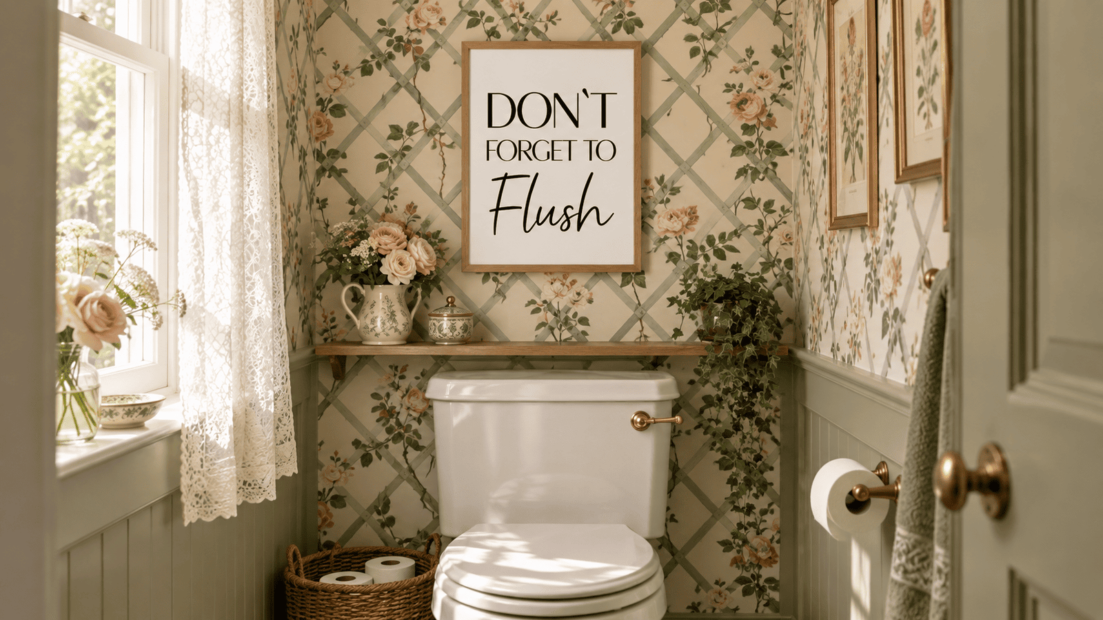 Don't Forget To Flush Wall Art - Image 8
