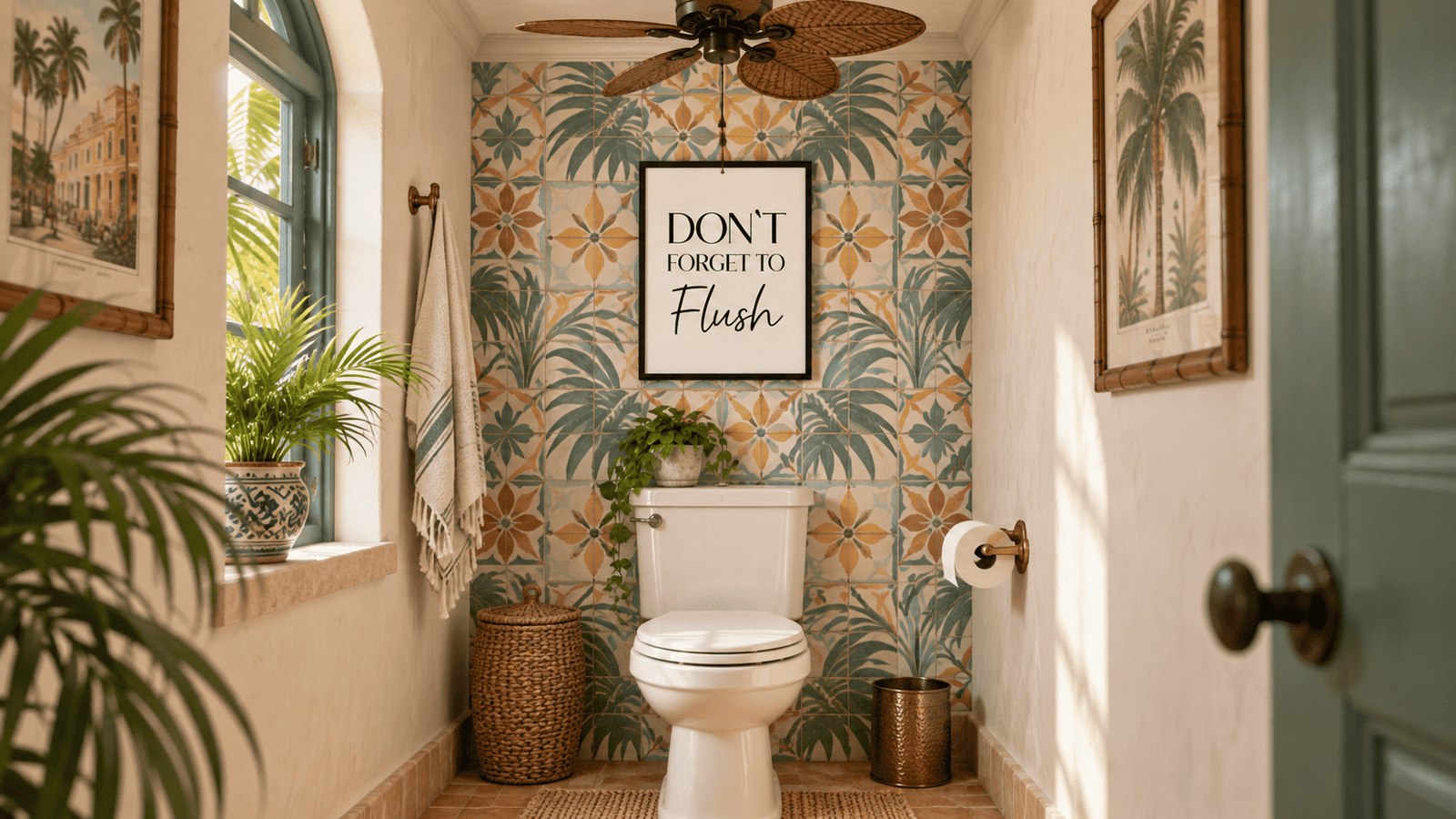 Don't Forget To Flush Wall Art - Image 4