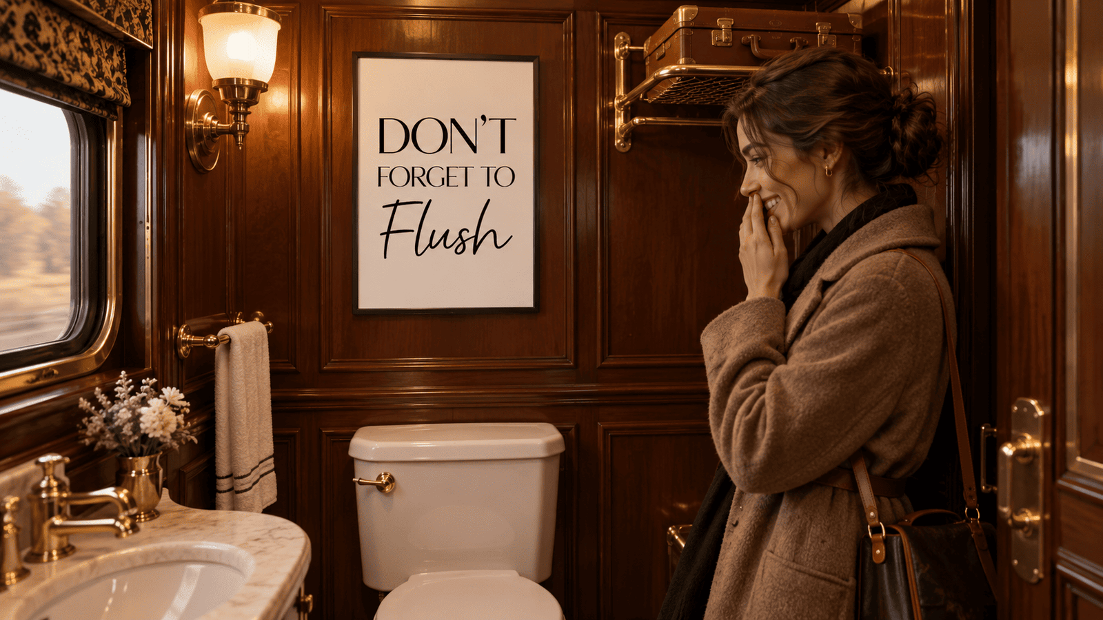 Don't Forget To Flush Wall Art - Image 3