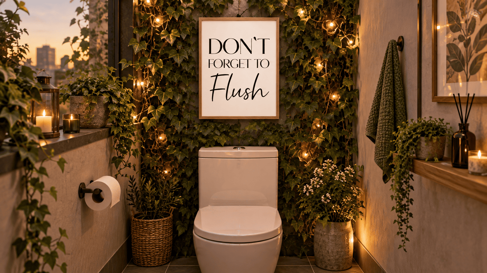 Don't Forget To Flush Wall Art - Image 2