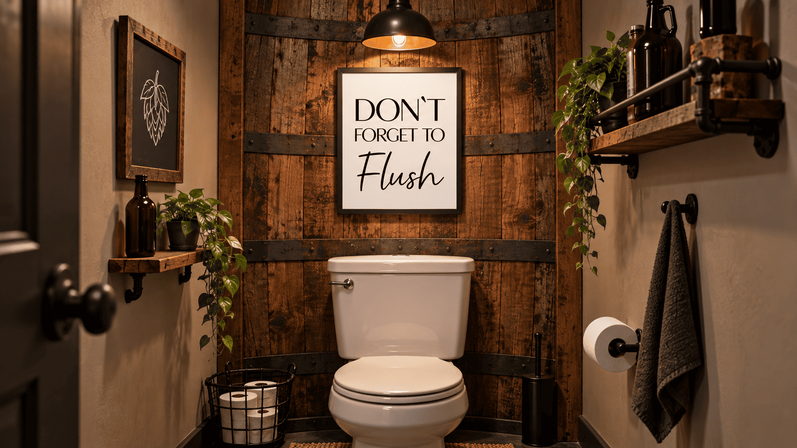 Don't Forget To Flush Wall Art - Image 12