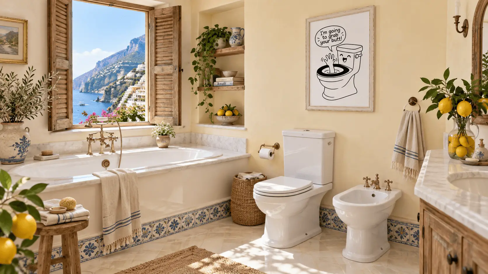 I'm Going To Grab Your Butt Wall Art - Image 2