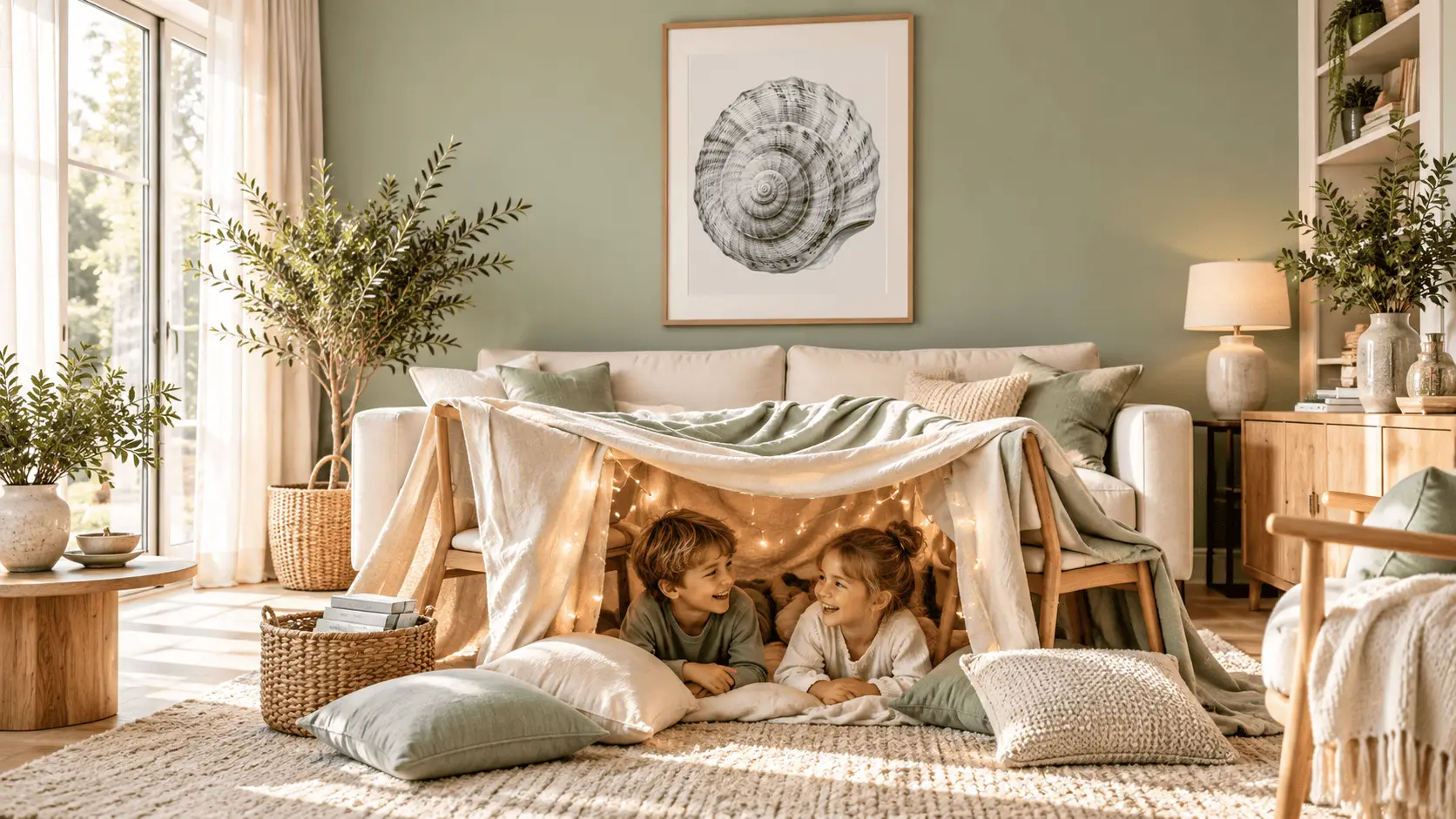 Spiral Moon Shell Wall Art - Image 2