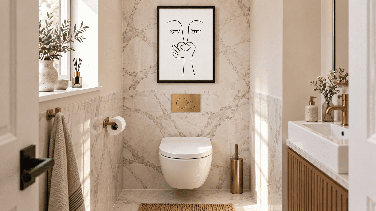 Line Art Serenity Wall Art - Image 9