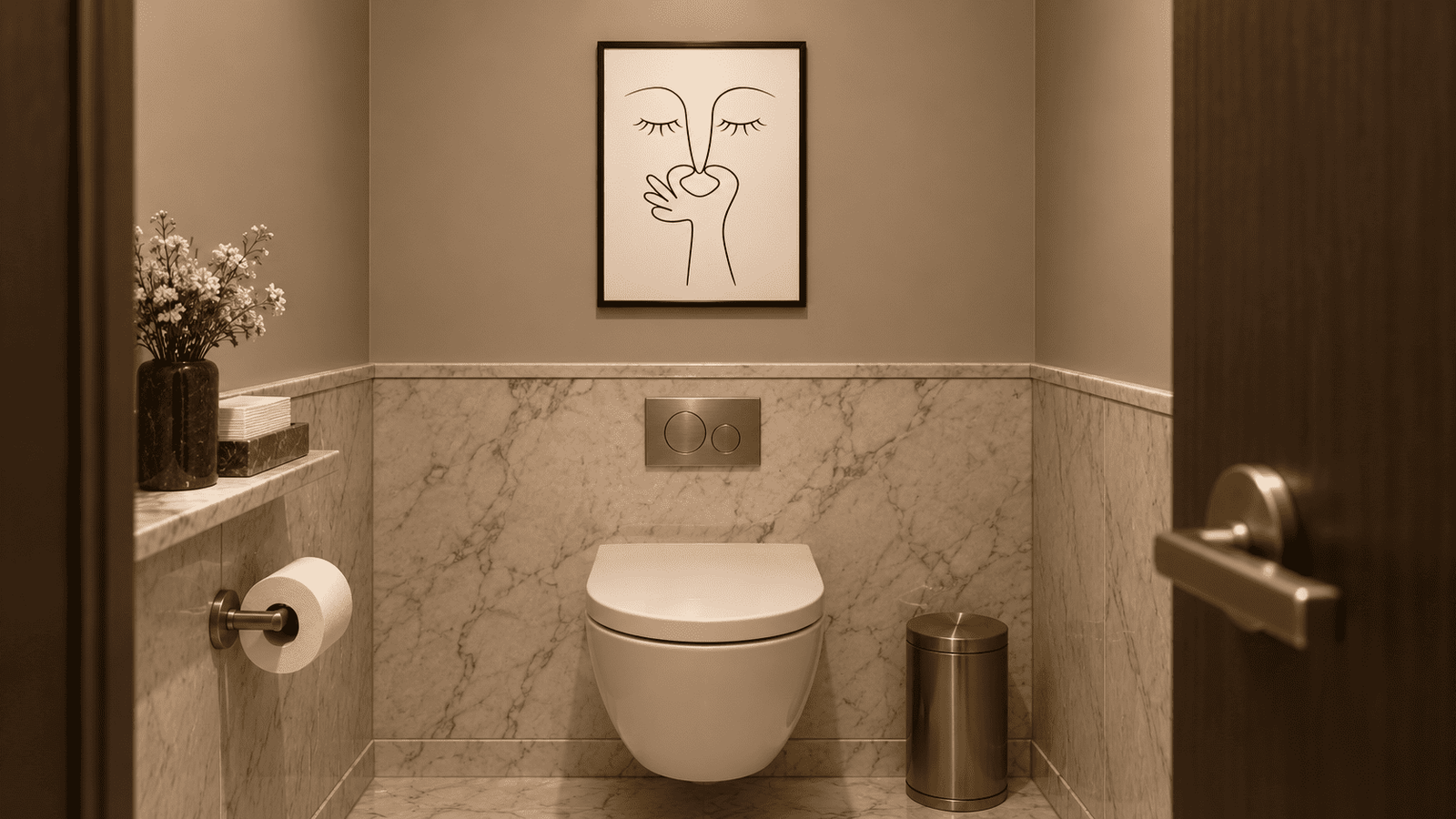 Line Art Serenity Wall Art - Image 5