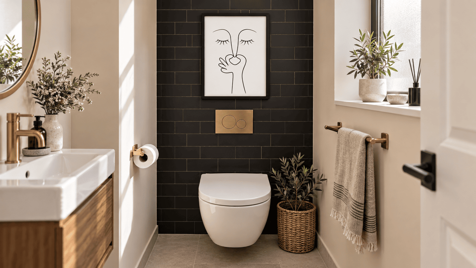 Line Art Serenity Wall Art - Image 2
