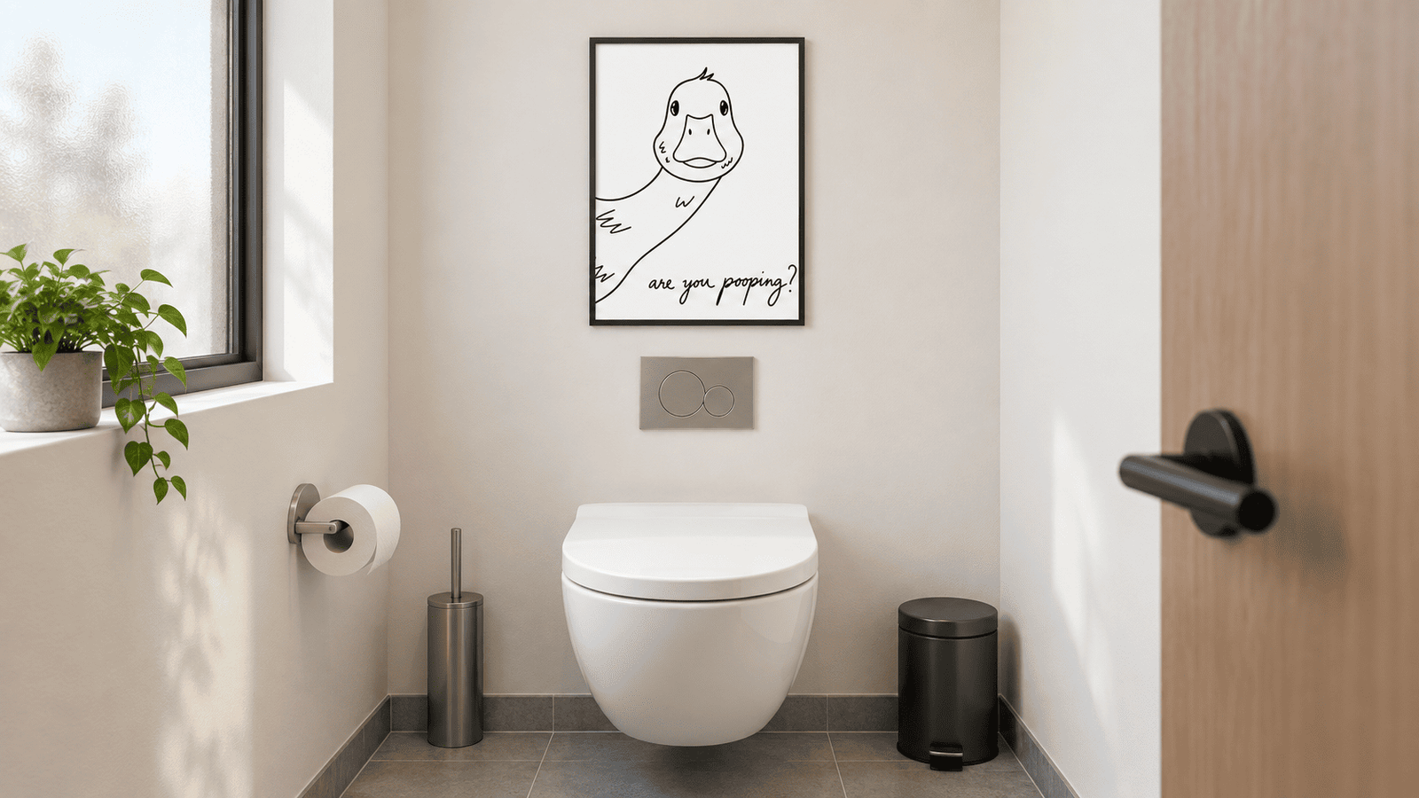 Are You Pooping Wall Art - Image 5