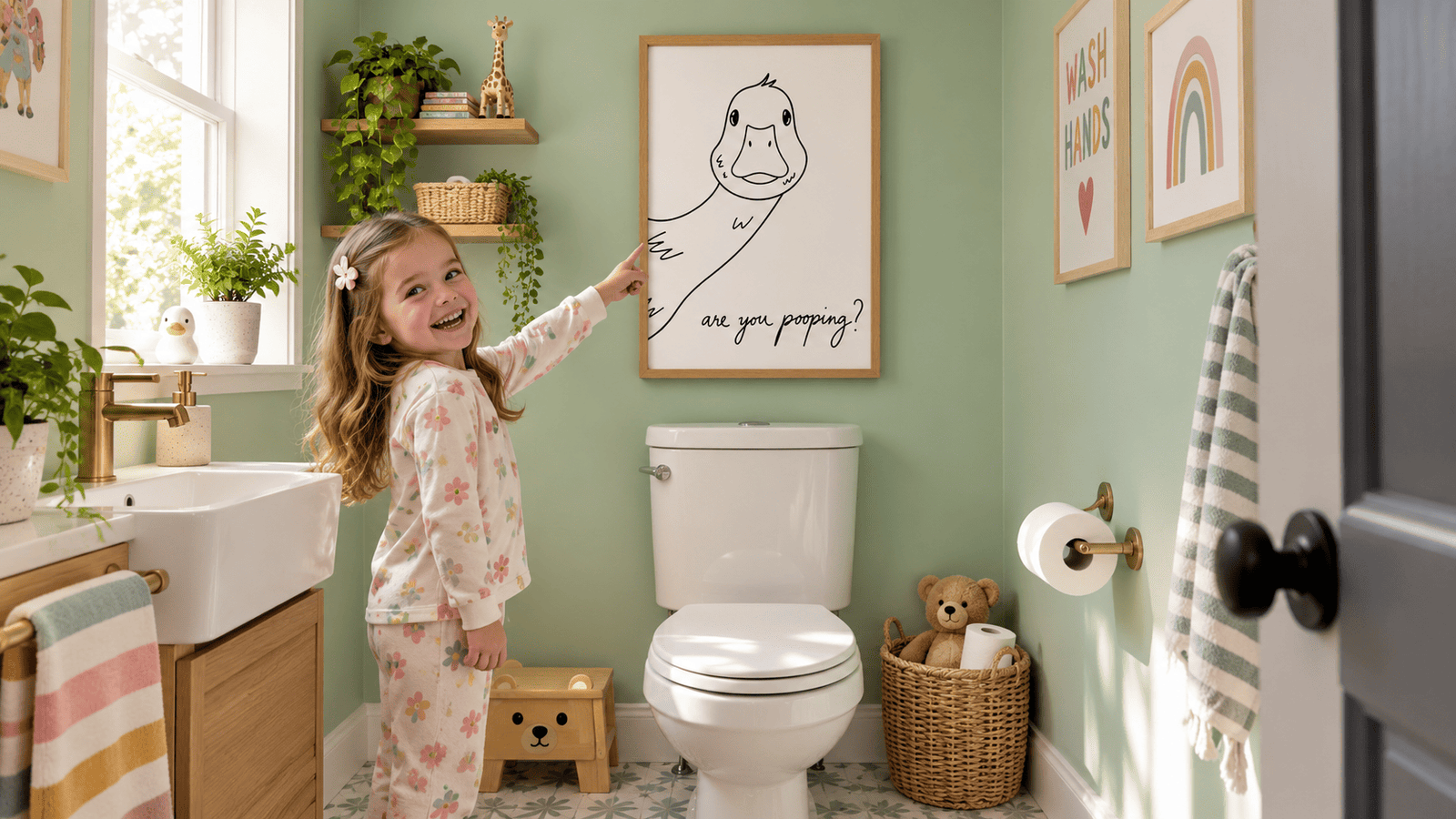 Are You Pooping Wall Art - Image 3