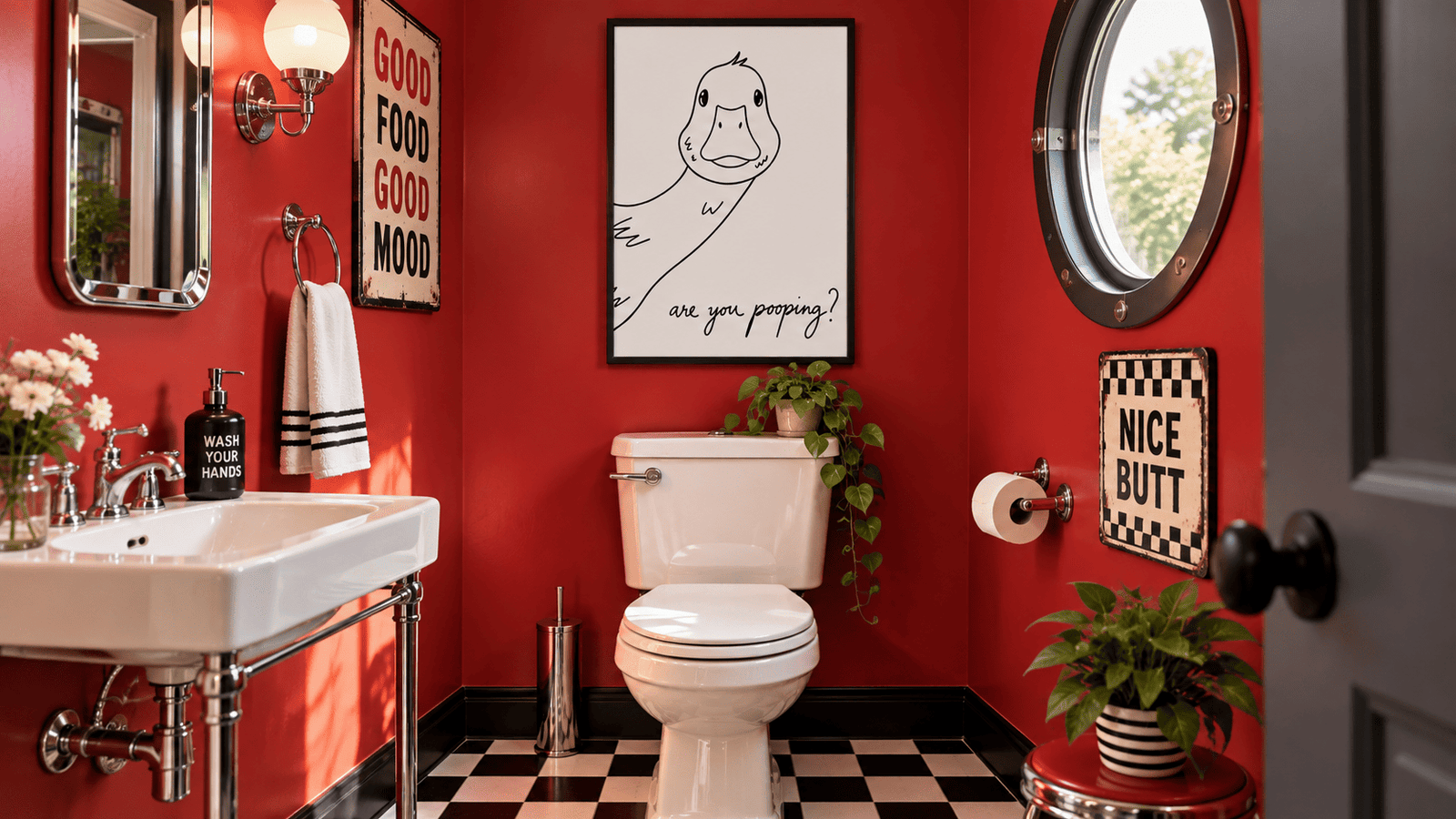 Are You Pooping Wall Art - Image 2