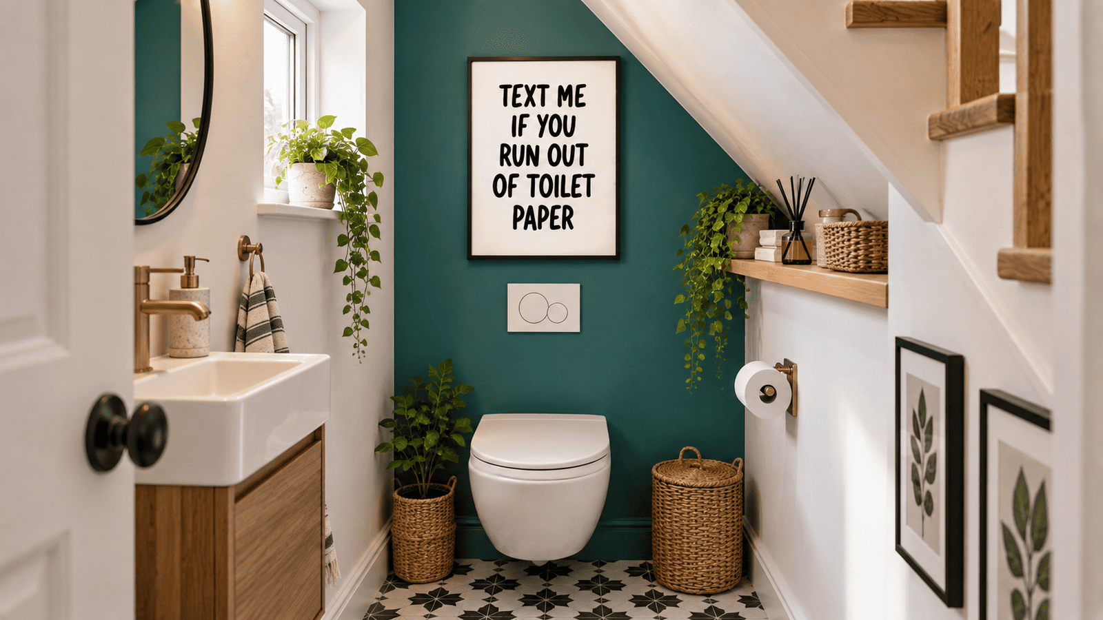 Text Me Toilet Paper Wall Art - Image 7