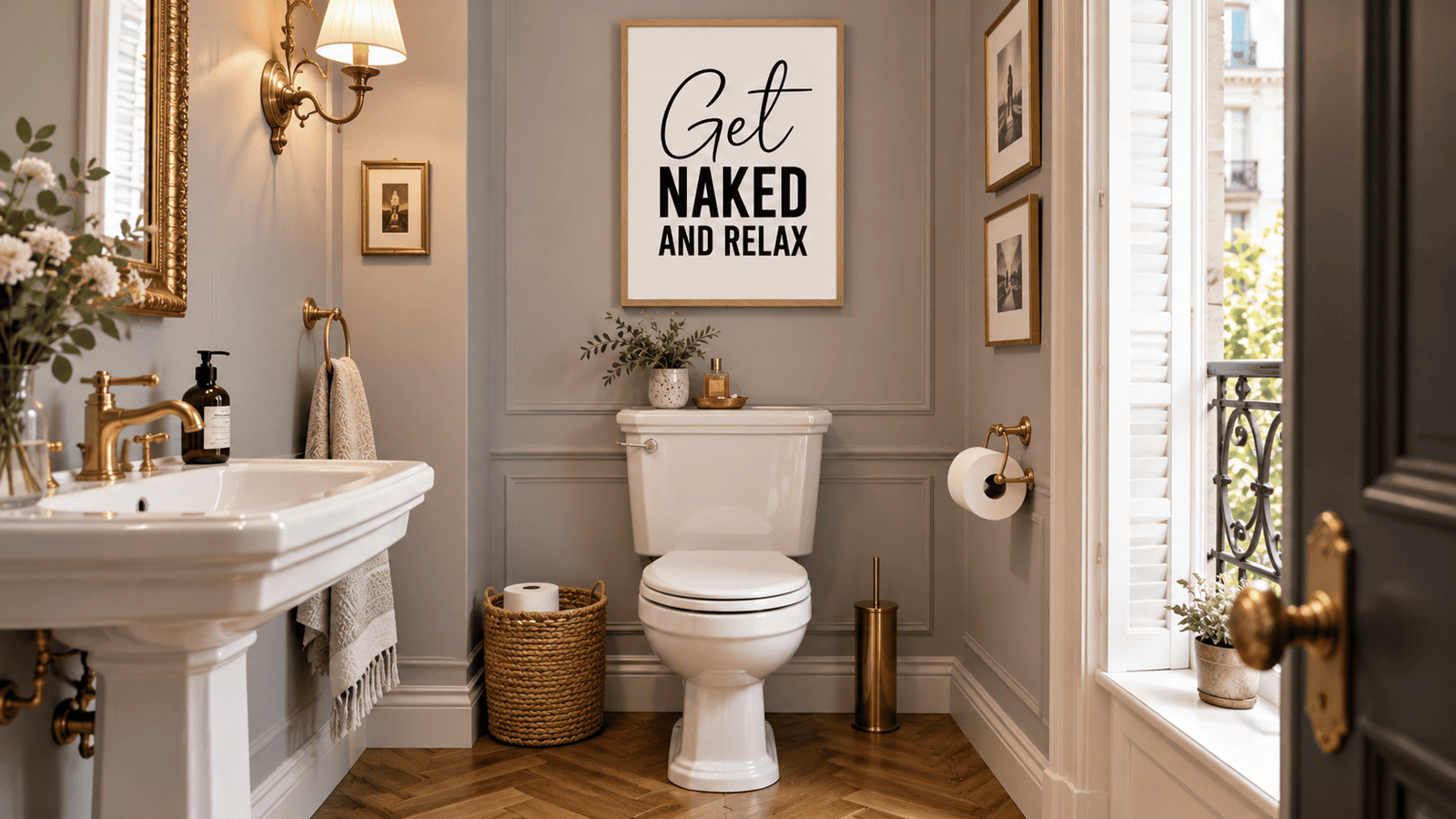 Get Naked and Relax Wall Art - Image 10