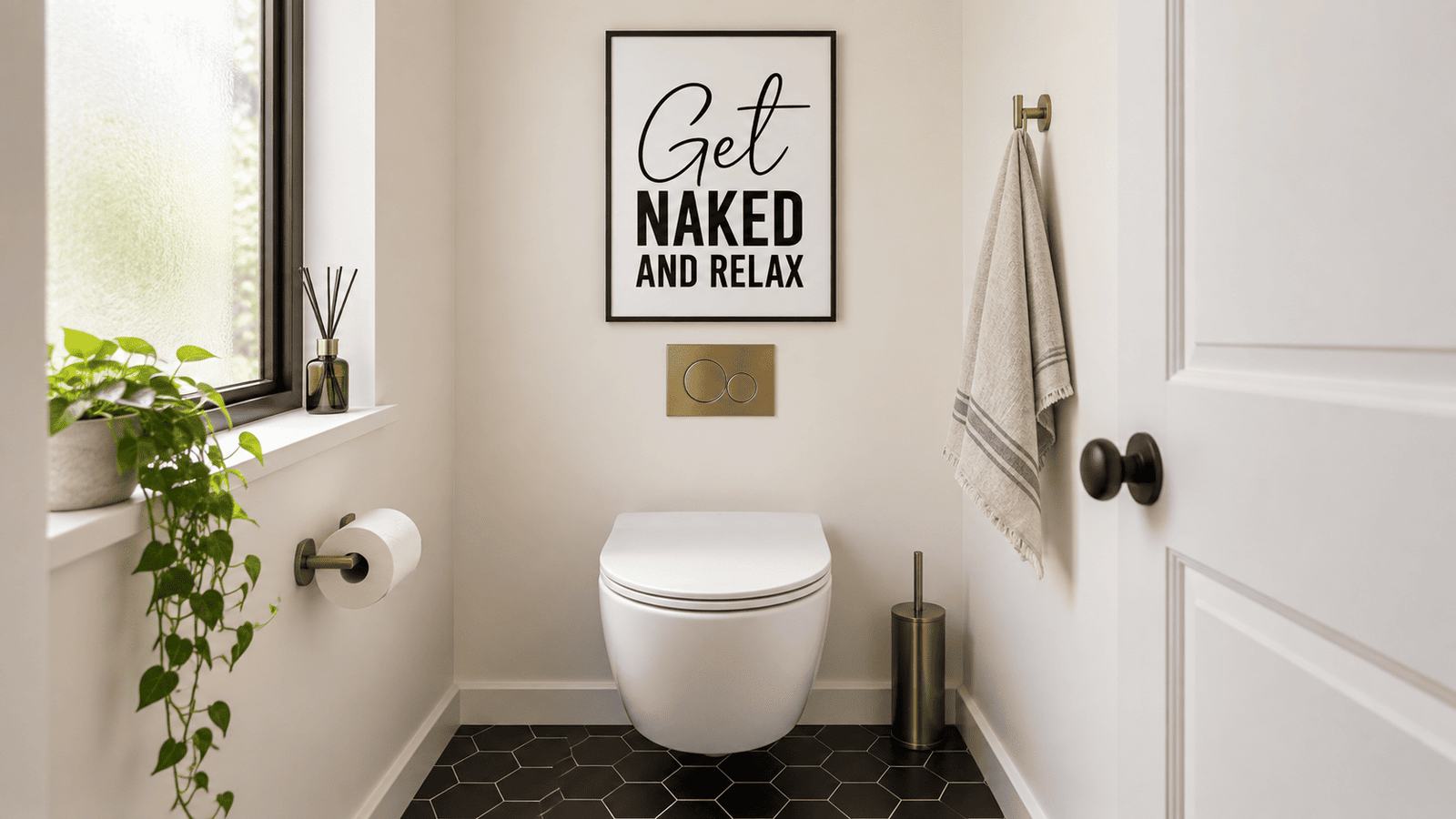 Get Naked and Relax Wall Art - Image 7