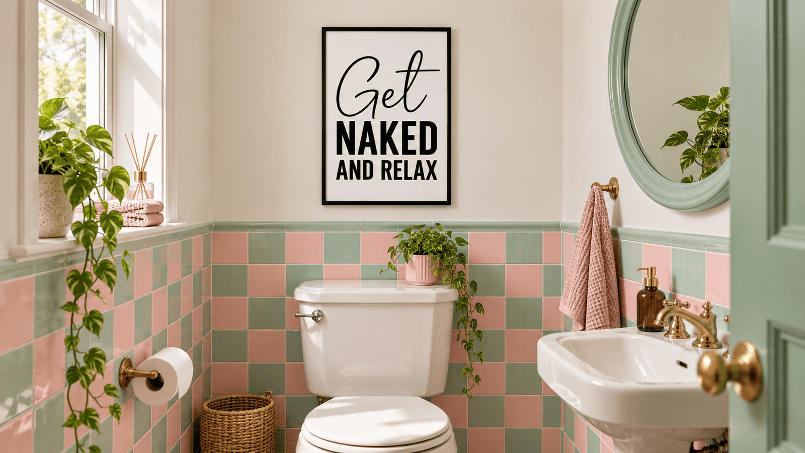 Get Naked and Relax Wall Art - Image 5