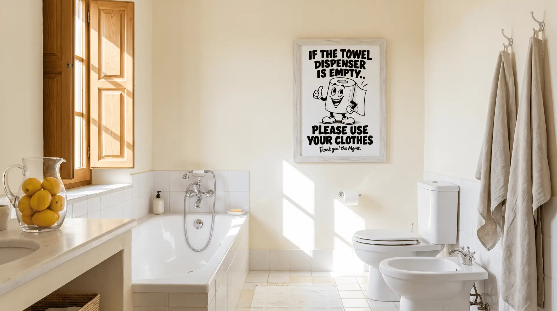 Please Use Your Clothes Wall Art - Image 6