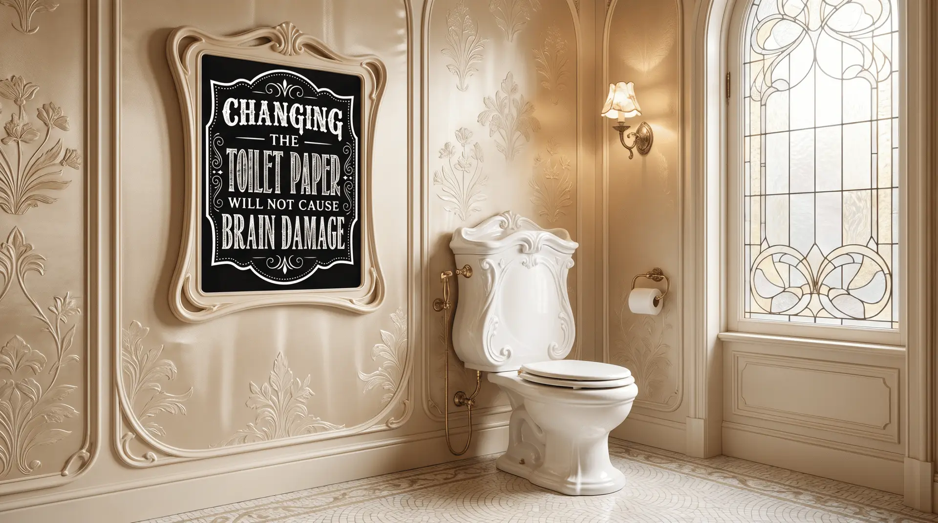 Changing The Toilet Paper Wall Art - Image 6