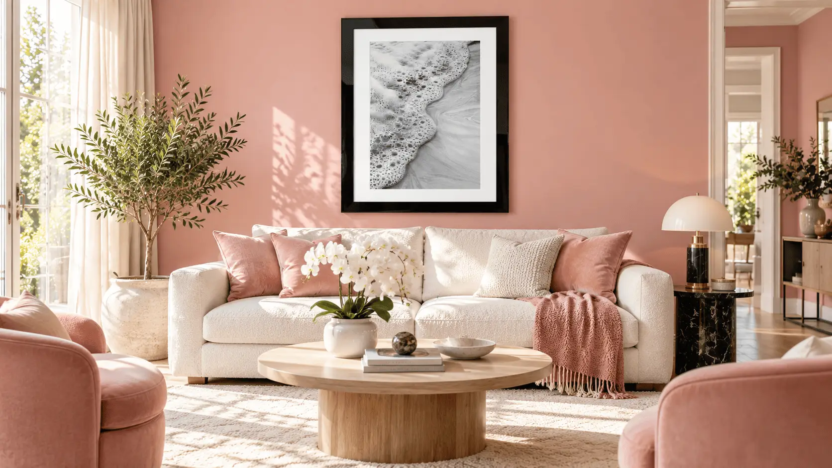 Sea Foam Shoreline Wall Art - Image 4