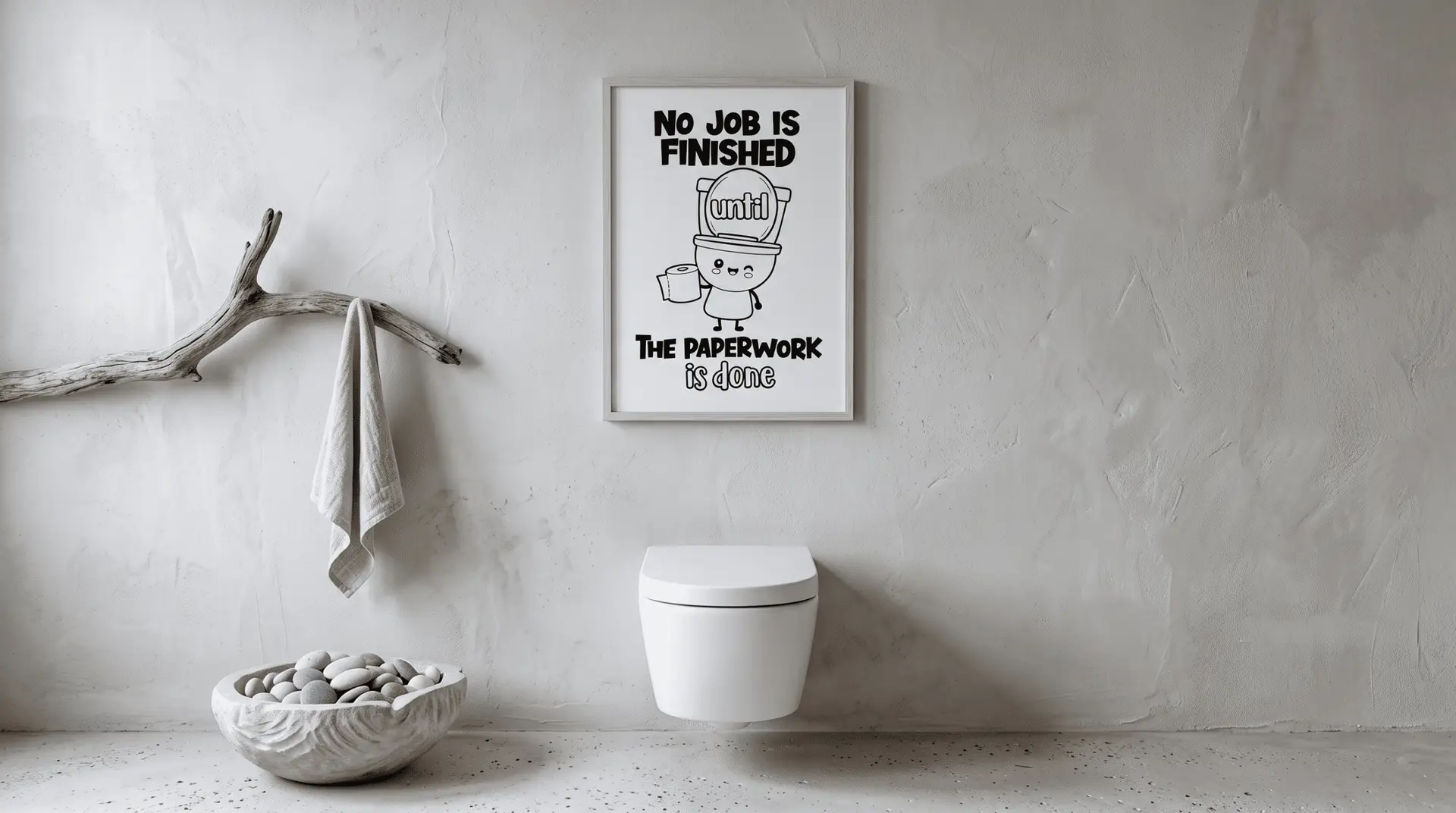 No Job Is Finished Wall Art - Image 6