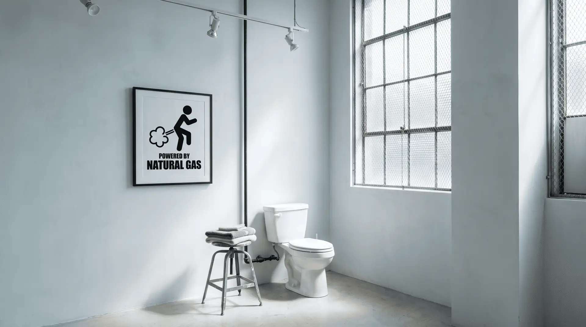 Powered By Natural Gas Wall Art - Image 6