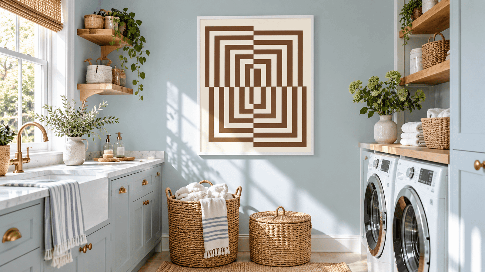 Terracotta Labyrinth Wall Art - Image 5