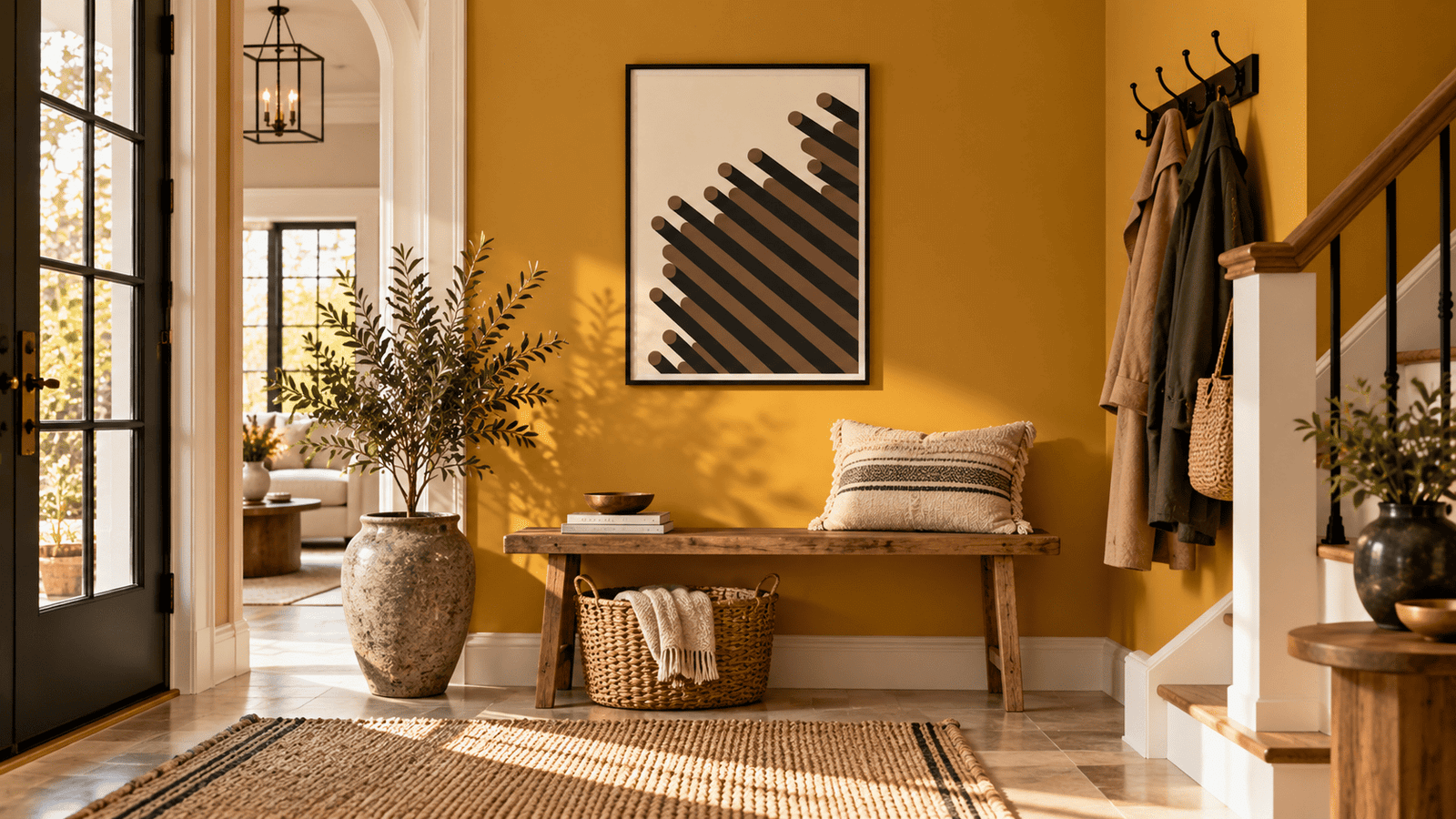 Terracotta Rods Wall Art - Image 4