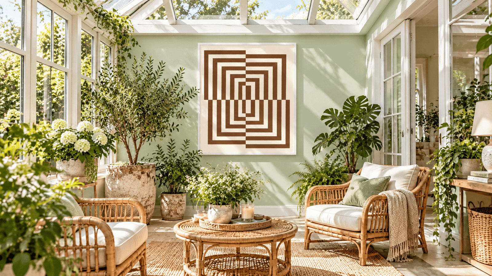Terracotta Labyrinth Wall Art - Image 6