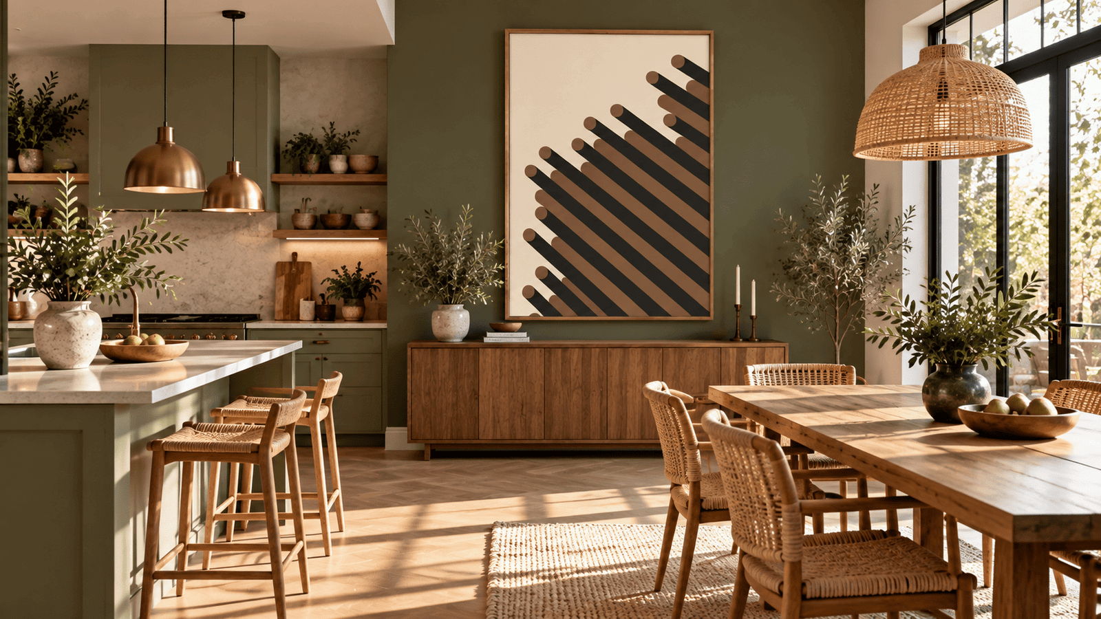 Terracotta Rods Wall Art - Image 6